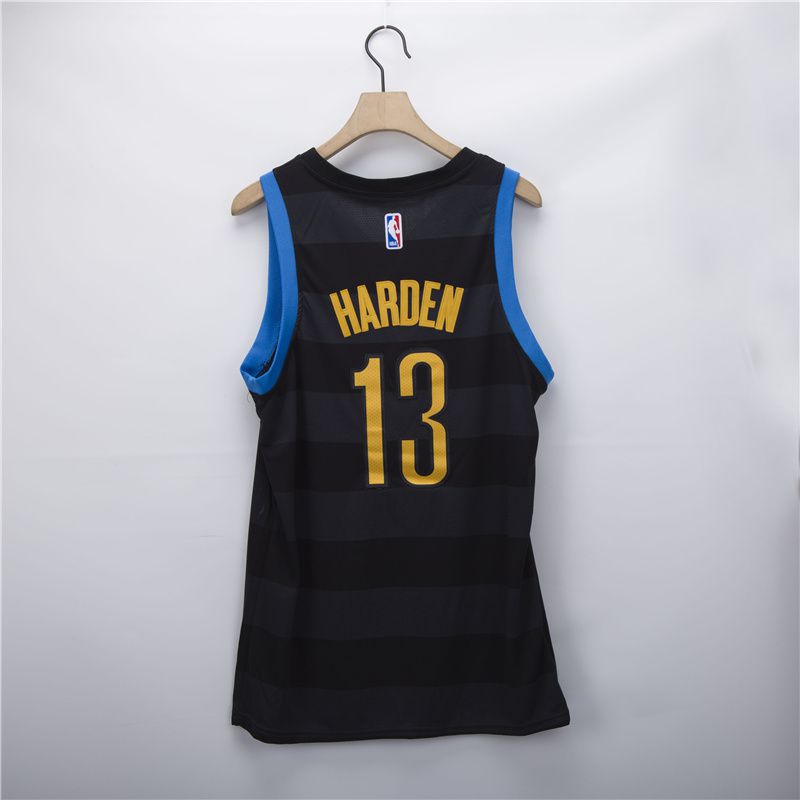 Men Brooklyn Nets #13 Harden black Fashion Nike 2021 NBA Jersey->brooklyn nets->NBA Jersey